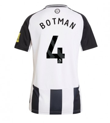 Newcastle United Sven Botman #4 Replika Hjemmebanetrøje Dame 2024-25 Kortærmet